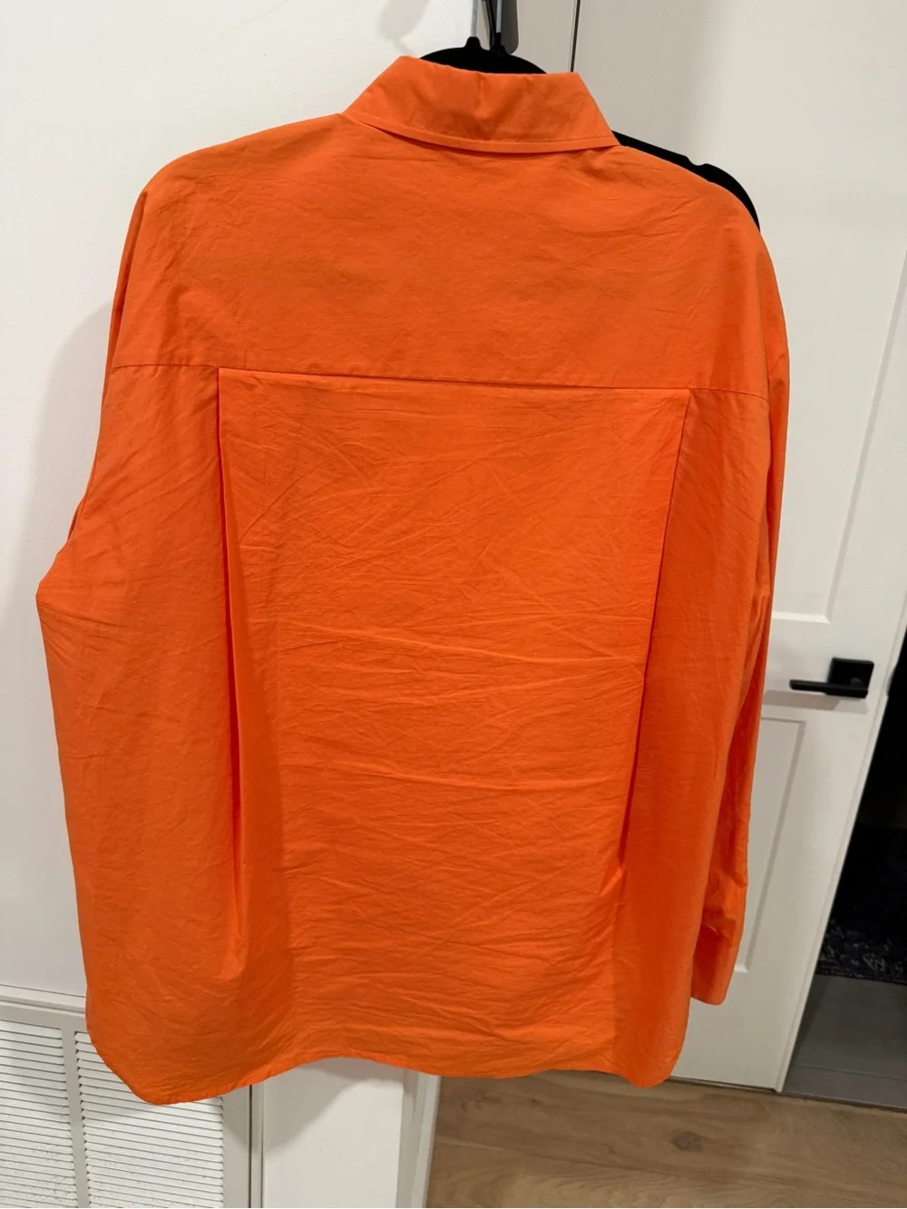 The Frankie Shop Lui Tangerine Shirt Boxer Shorts Set Orange L